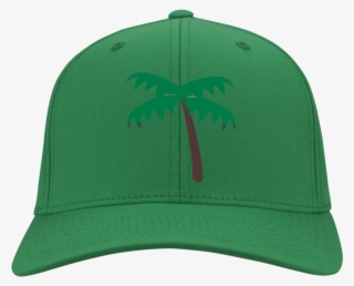 Palm Tree Emoji Stc10 Sport-tek Dry Zone Nylon Cap
