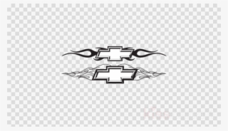 Chevy Logo With Flames Clipart Chevrolet Car Decal