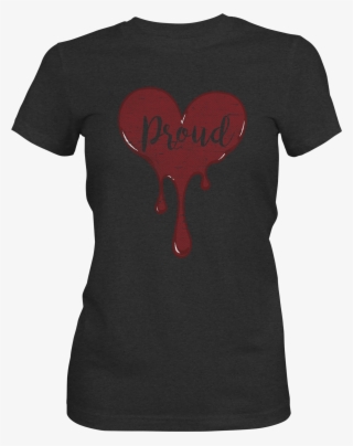 Proud Bleeding Heart Women's T-shirt