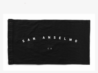 Black Canvas Flag