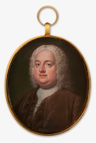 Portrait Miniature Of A Gentleman, Previously Identified