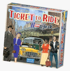 Ticket To Ride - Ticket To Ride New York Game