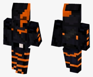 Deathstroke Dceu - Minecraft Spiderman Skin Noir