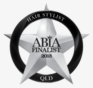 2018 Qld Abia Award Logo Hairstylist Finalist - Award