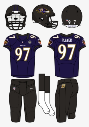 Baltimore Ravens - Baltimore Ravens Uniform Png
