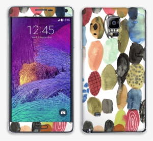 Dots Watercolor - Samsung Galaxy Note 4 - 32 Gb - Gold - Unlocked