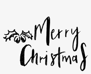 Merry Christmas Word Art Png Download - Christmas Day