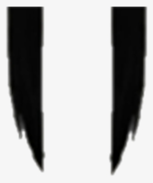 Vector Freeuse Black Extensions - Roblox Black Hair T Shirt Transparent PNG  - 420x420 - Free Download on NicePNG