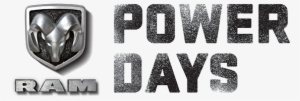 Ram Power Days - Ram Power Days Logo Transparent