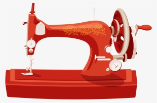 Фотки Sewing Art, Sewing Tools, Sewing Crafts, Diy - จักร เย็บ ผ้า สี แดง