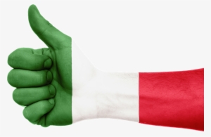 Objects - Italian Flag Thumbs Up