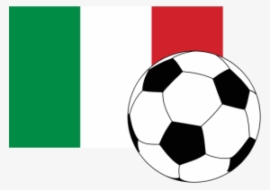 Flag Of Italy With Football - Tessellation In Daily Life