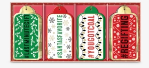 Christmas Hashtags Gift Tags - Christmas Day
