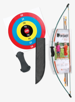 Bear Archery 1st Shot Youth Bow Set Includes Arrows,
