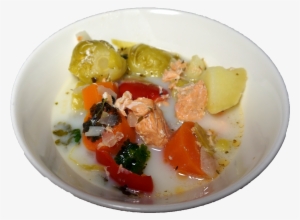Salmon Soup - Fruit Salad
