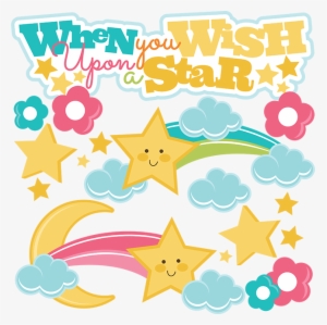 Shooting Star Clipart Wish Star - Wish Upon A Star Clipart