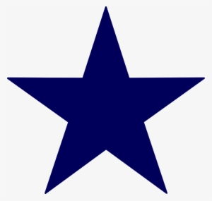 Dark Blue Star Clip Art At Clker - Star Clipart Blue