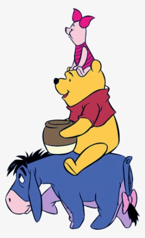Winnie The Pooh Clipart Eeyore - Winnie The Pooh Piglet And Eeyore