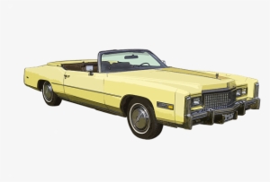 Click And Drag To Re-position The Image, If Desired - Yellow Cadillac Eldorado