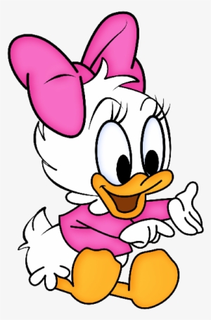 Large Disney Clipart - Baby Daisy Duck