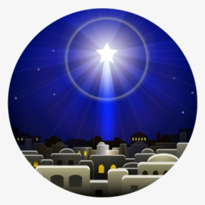 Christmas Star Clipart Free Image Christmas Star Circle - Sign Of Jesus Birth