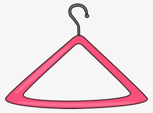 Pink Hanger Clip Art Image - Pink Hanger Clipart