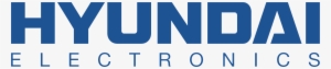 Logo Transparent Png Hyundai-electronics - Hyundai Electronics