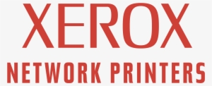 Xerox Network Printers Logo Png Transparent - Xerox Toner Cartridge, Black - 1-pack