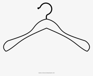 Hanger Clipart Black And White - Hanger Clip Art