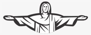 T1 Abc Figures & Texts - Christ The Redeemer Clipart