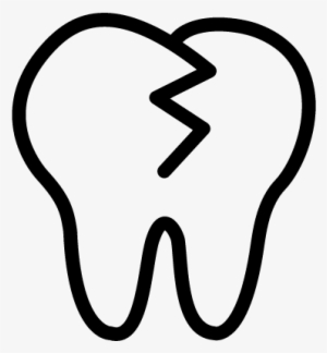 Tooth Shape Outline Vector - Forma De Dente