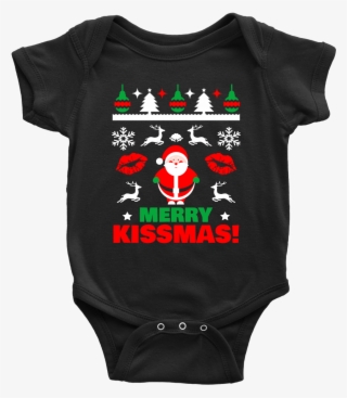 Ho Ho Ho Merrry Kissmas Baby Onesie Toddler Adult T-shirt