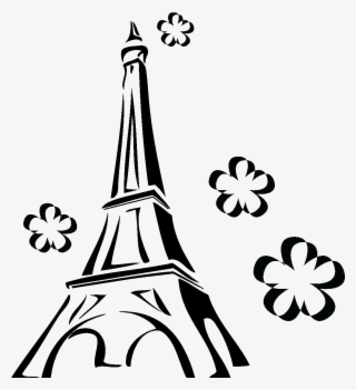 Tour Eiffel Dessin Stylisé Png
