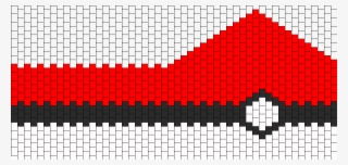 Pokeball Wallet Kandi Pattern