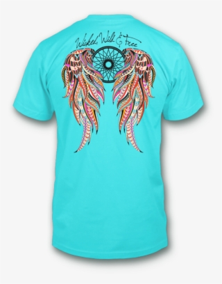 Feathers Design - Teal