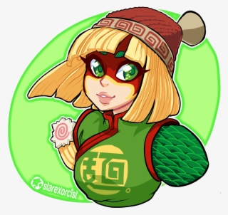 Starexorcist Arms Fire Emblem Warriors Green Cartoon