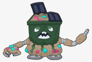 Pokemon Shiny Mega Garbodor Is A Fictional Character