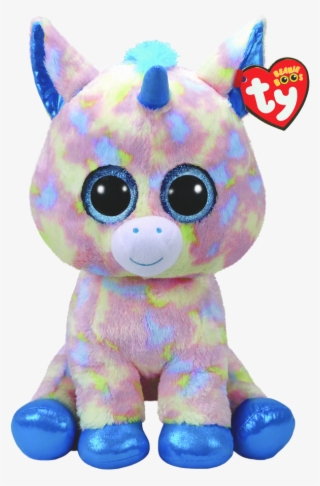 Blitz The Blue Multicoloured Unicorn