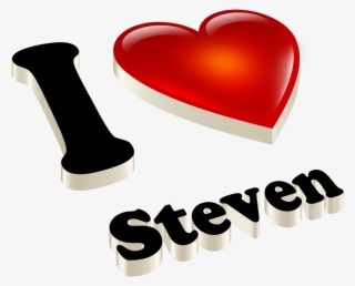 Steven Heart Name Transparent Png