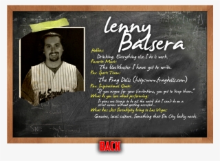 #42 Lenny Balsera