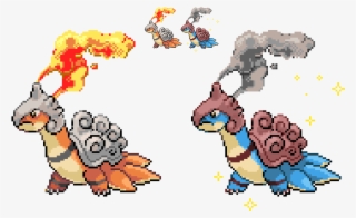 Torkoal And Lapras Requested From The Splicecreamery