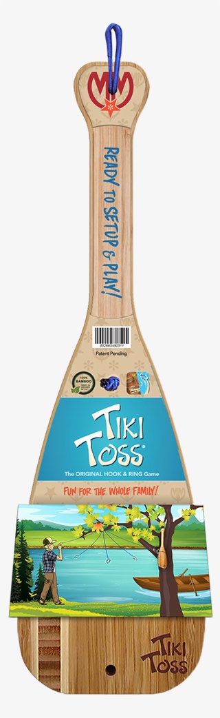 Tiki Toss Hook And Ring Game