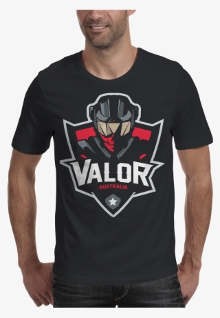 Image Of Valor Black T-shirt