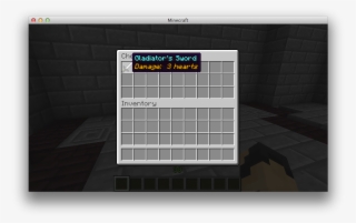 Adding Description To Items