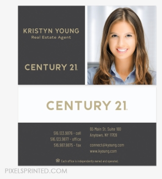 New Century 21 Logo Cards, Century 21 Business Cards,