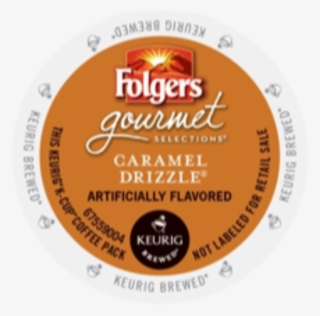 Folgersâ® Caramel Drizzleâ® K-cup Coffee 24/box