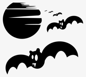 Halloween Bats Silhouette 3wjrek Clipart - Halloween Silhouettes Transparent