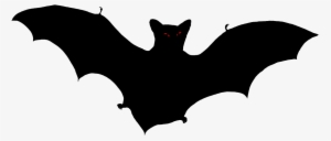 Scary Halloween Bat Silhouette - Silhouette