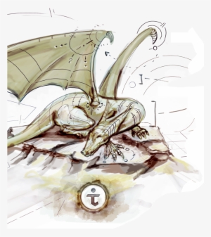 #dragon #masthead #illustration - Illustration