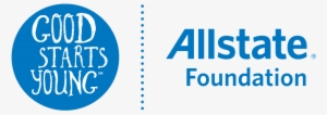 Good Starts Young Allstate Foundation Png Logo - Allstate Foundation Good Starts Young